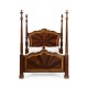 Four Poster Mahogany US Queen Bed