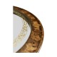 Circular Oyster & Églomisé Coffee Table