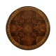 Napoleon III Mahogany Center Table (Plain Base)