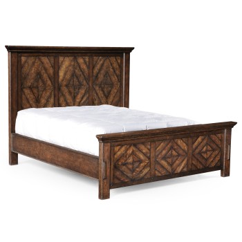 Crotch Walnut US Queen Bed