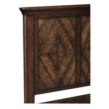 Crotch Walnut UK Queen Bed