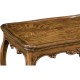 Walnut rococo side table
