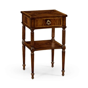 Regency Mahogany Bedside Table