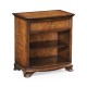 Crotch Walnut Bedside Cabinet with Shelf