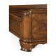 Walnut Sleigh US King Bed