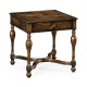 Black Square Side Table