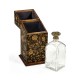 Single Glass Decanter & Black Chinoiserie Case