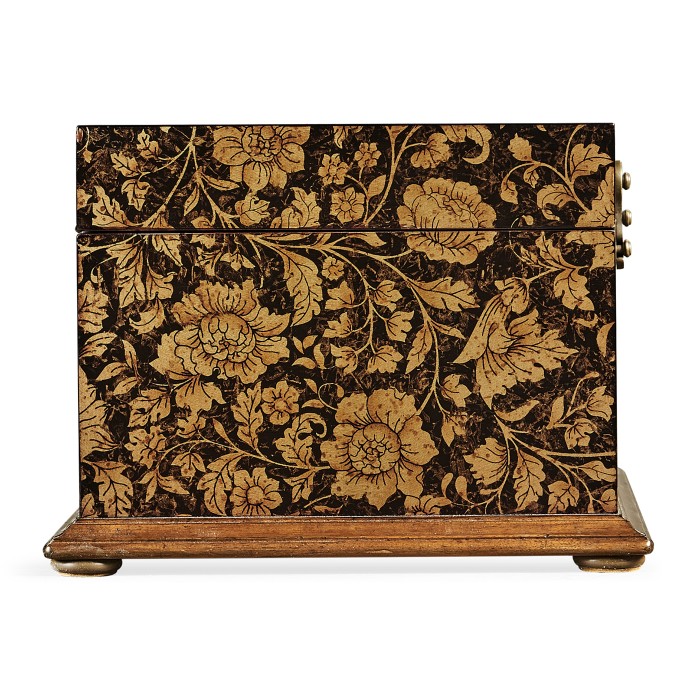 Black Chinoiserie Jewellery Box