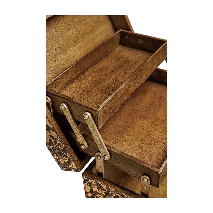 Black Chinoiserie Jewellery Box