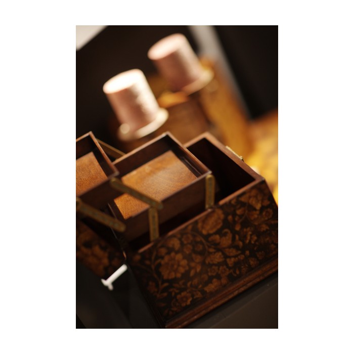 Black Chinoiserie Jewellery Box