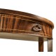Boxwood stringing demilune console