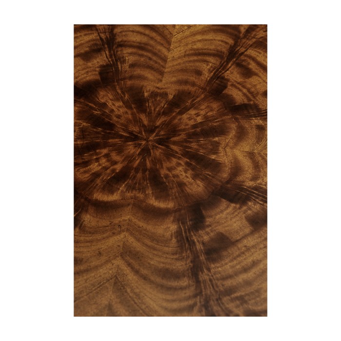 Round Antique Mahogany Side Table
