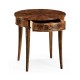 Round Antique Mahogany Side Table