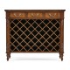 Free Standing Walnut Wine Cabinet