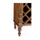 Free Standing Walnut Wine Cabinet