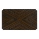 Rectangular Art Deco Macassar Ebony High Lustre Coffee Table
