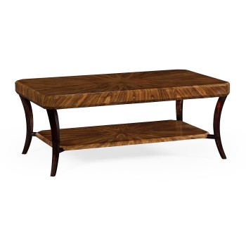 Art Deco High Lustre Rectangular Coffee Table