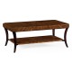 Art Deco Satin Rectangular Coffee Table