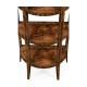 Biedermeier style four-tier étagère (Mahogany)