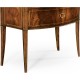 Biedermeier Style Mahogany Bow Front Chest