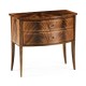 Biedermeier Style Mahogany Bow Front Chest