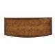 Crotch walnut chest of drawers