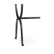 Églomisé & Bronze Iron Rectangular Side Table