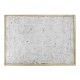 Églomisé & Silver Iron Rectangular Side Table