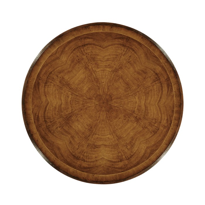 Crotch walnut lazy susan 32