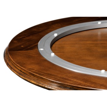 Crotch Mahogany Lazy Susan 32