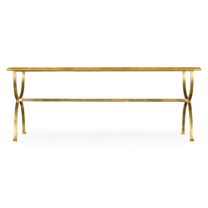 Gilded coffee table (Antiqued mirror)