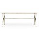 Églomisé & Silver Iron Coffee Table