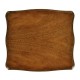Mahogany Nest of Three Tables Turned Legs