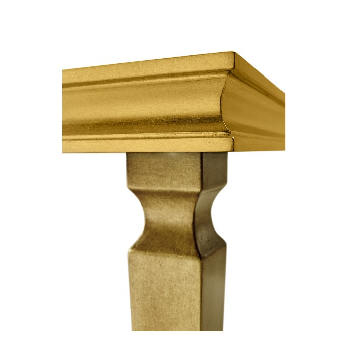 Italian Gilded Rectangular Coffee Table