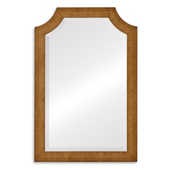 Biedermeier style rectangular shaped mirror