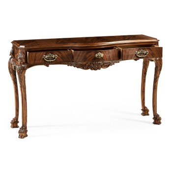Irish Rococo Mahogany Console