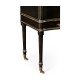 Ebonised Collectors Cabinet