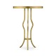 Églomisé & Gilt Iron Round Wine Table