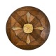 Round Country Extending Dining Table 59