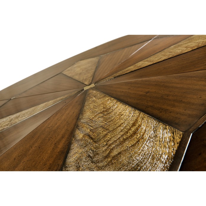 Round Country Extending Dining Table 59