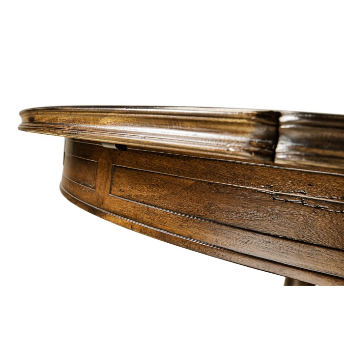 Round Country Extending Dining Table 59