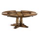 Round Country Extending Dining Table 59