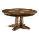 Round Country Extending Dining Table 59