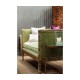 Shagreen Green & Gilded Medium Iron Lamp Table 