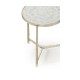 Églomisé & Silver Medium Iron Lamp Table