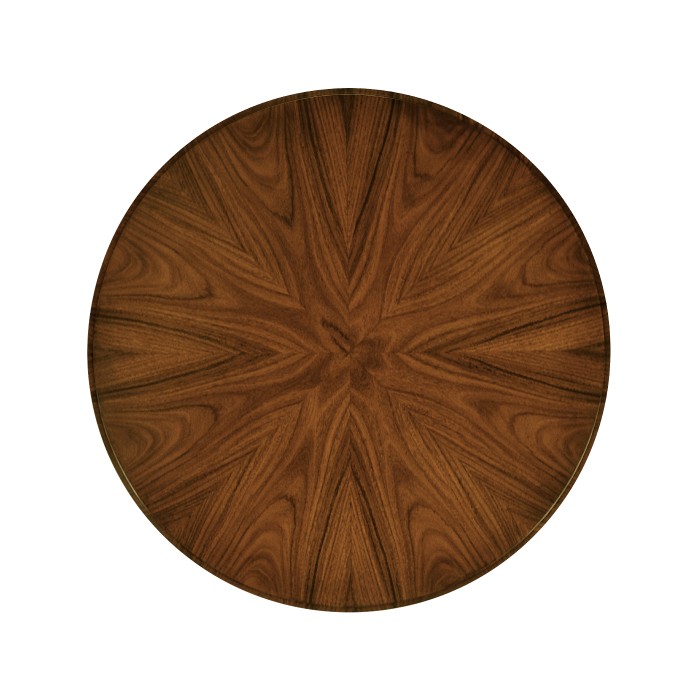 Art Deco High Lustre Round Side Table