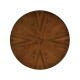 Art Deco High Lustre Round Side Table