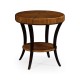 Art Deco High Lustre Round Side Table