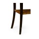 Art Deco High Lustre Rectangular Side Table with Drawer 