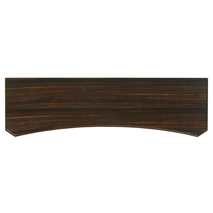 Rectangular Art Deco Macassar Ebony High Lustre Console Table